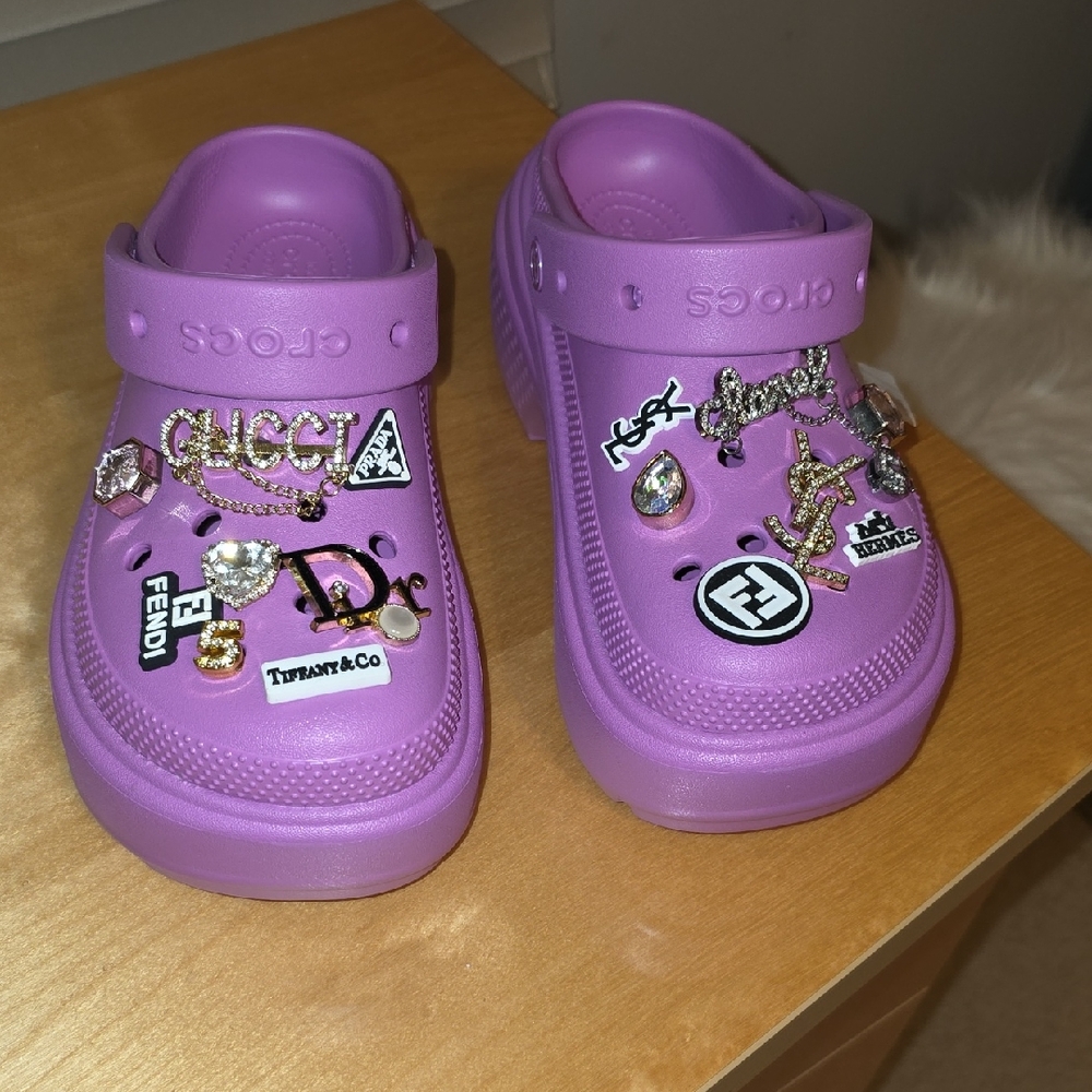Stomp Crocs With Designer Jibblets